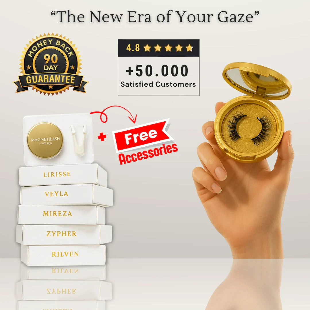 Natural Effect Magnetic Lash Set