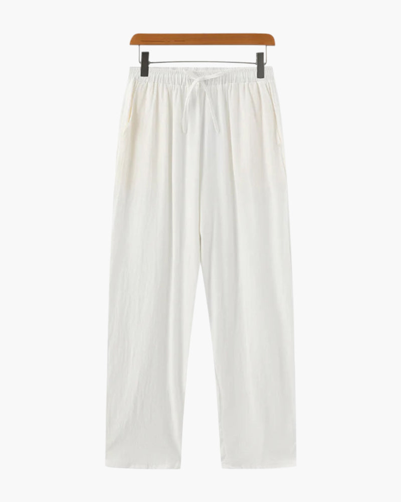 Ignacio - Linen Pants by Ares Milano