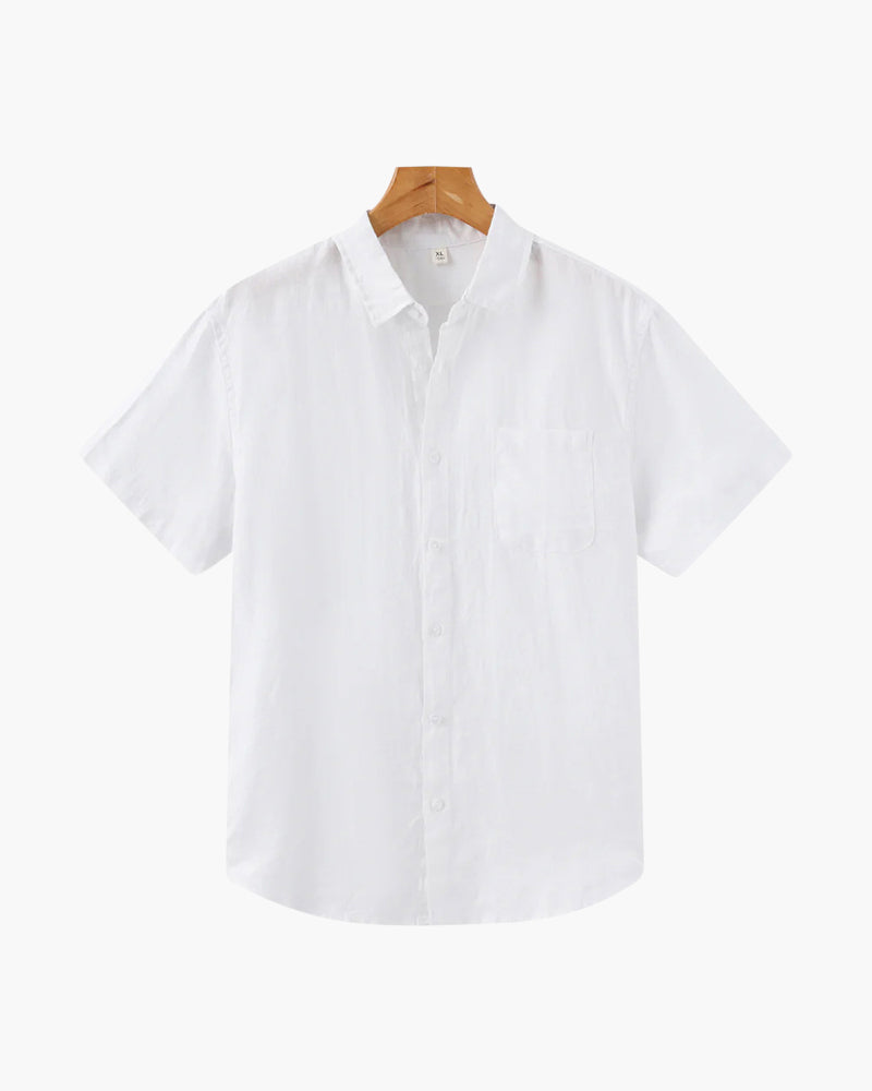Sebastien - Linen Shirt by Ares Milano