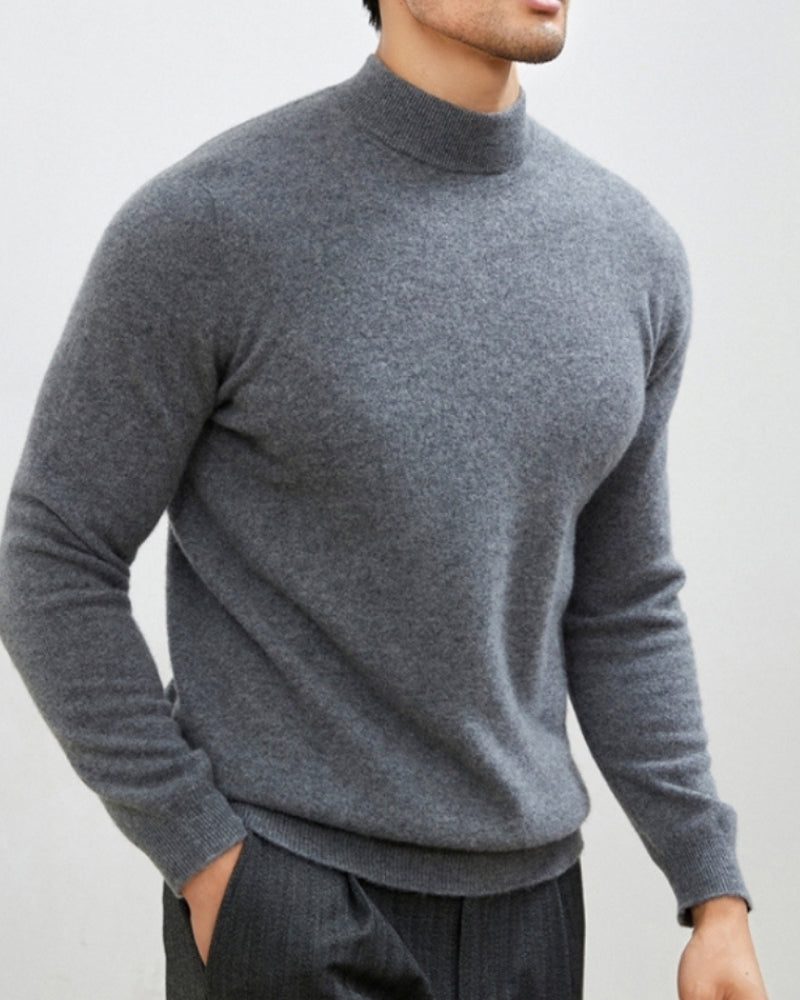 Agostino - Cashmere Wool Turtleneck by Ares Milano