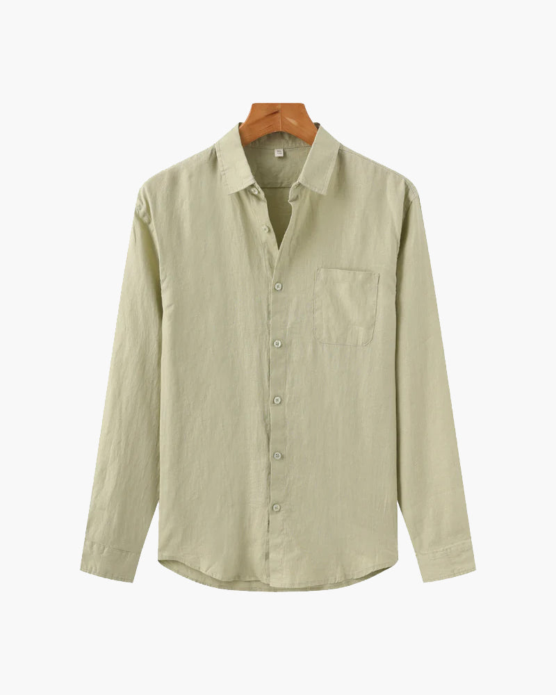 Lorenzo - Linen Shirt by Ares Milano
