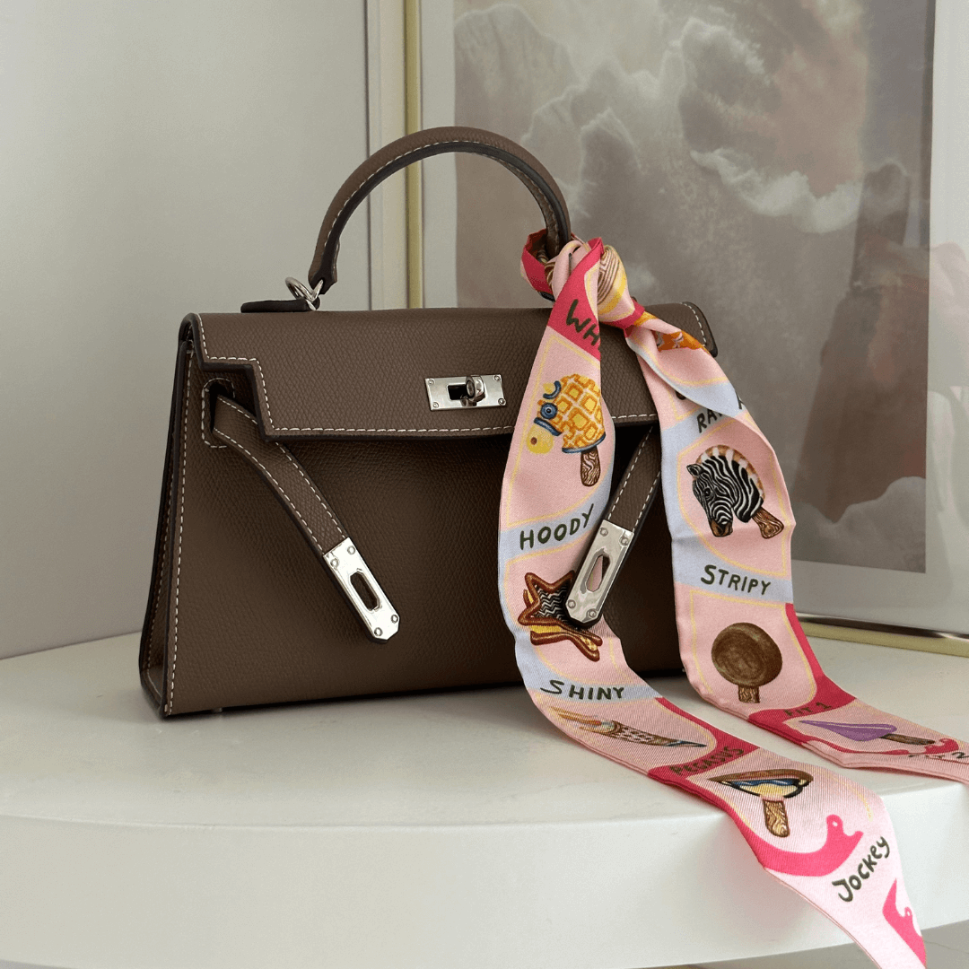 Geronimo - Silk Twilly Scarf by Ares Milano