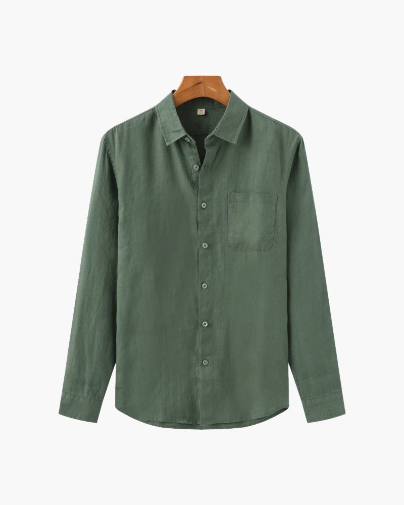 Lorenzo - Linen Shirt by Ares Milano