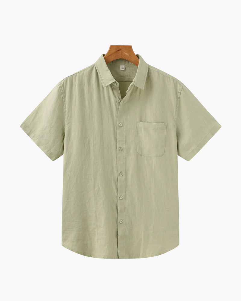 Sebastien - Linen Shirt by Ares Milano