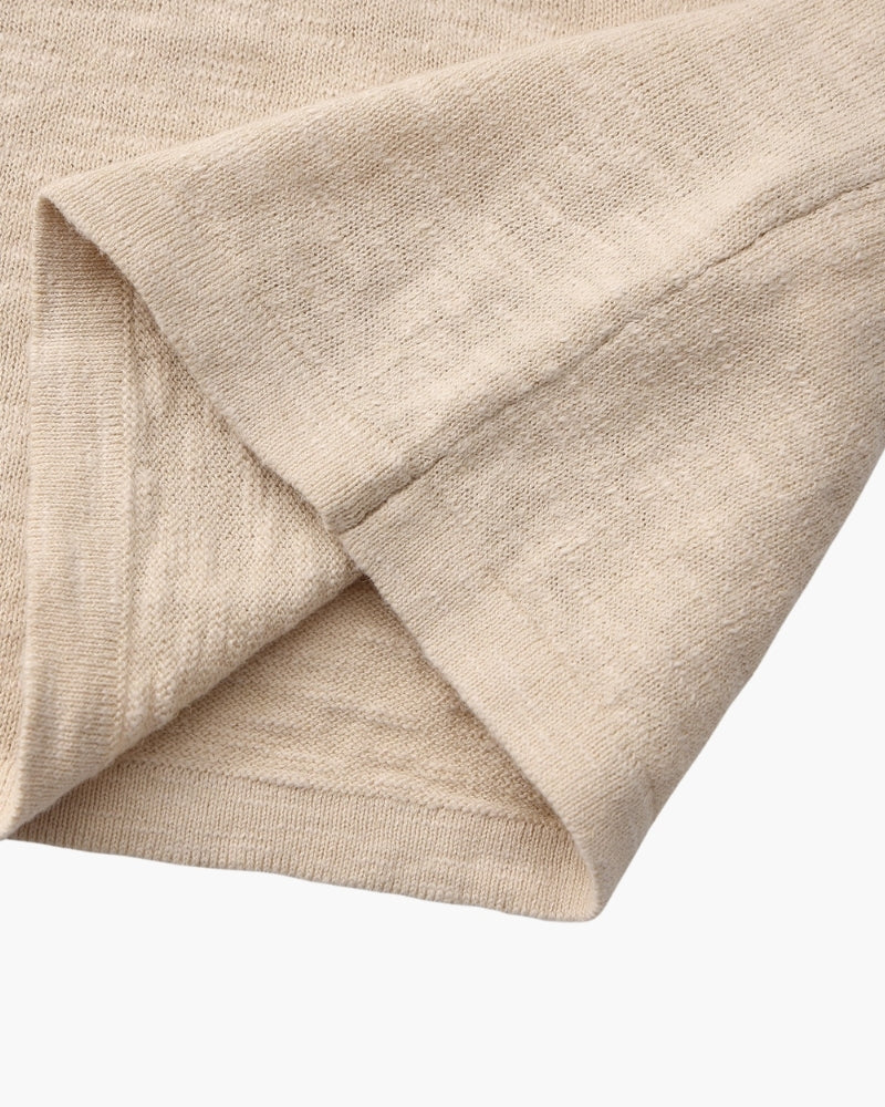 Cristiano - Linen-Cotton 75% Crewneck by Ares Milano