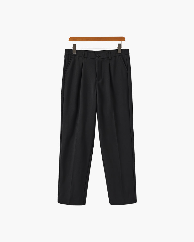 Claudio - Paris Wide Fit Pants Cotton by Ares Milano