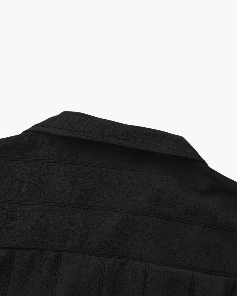 Severin - Ribbed Shirt Cotton Knitwear by Ares Milano