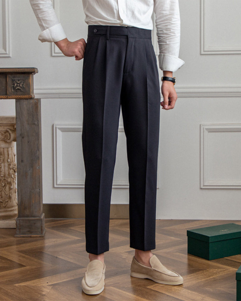 Raimondo - Paris High Waist Pantalon 70% Wool by Ares Milano