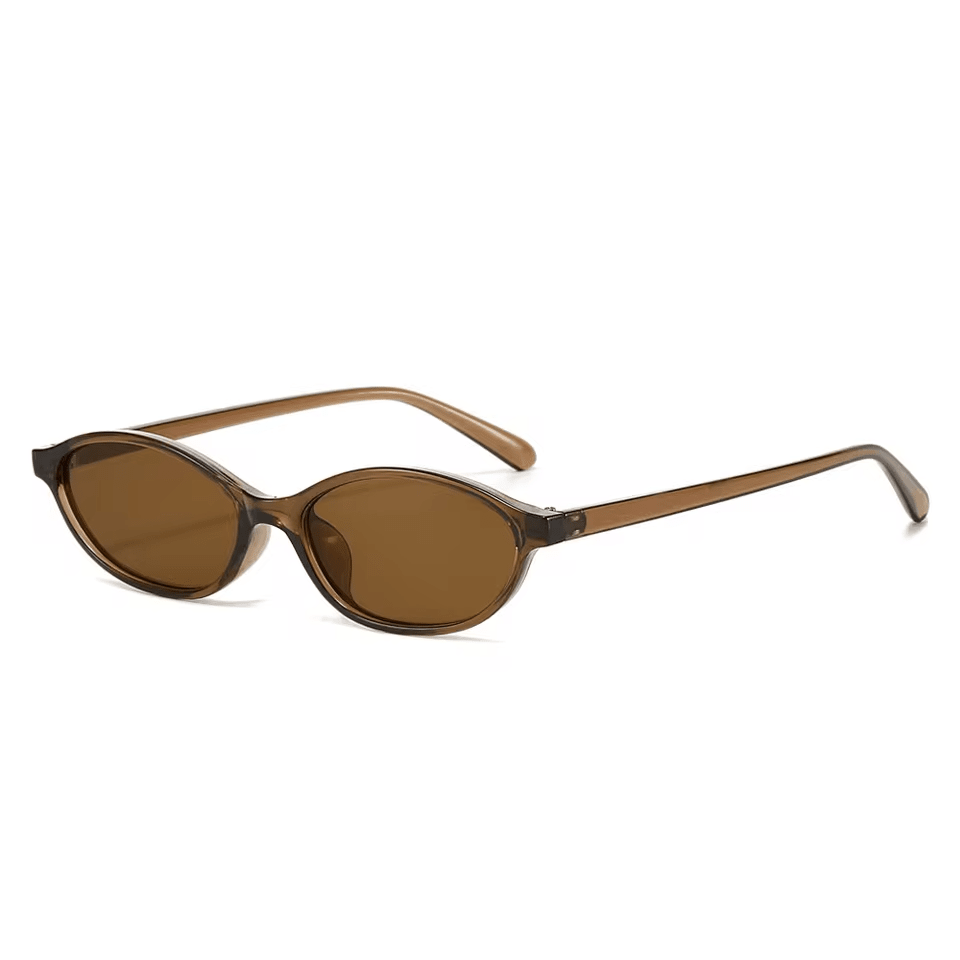 Artemisia - Leopard Print Oval Sunglasses by Ares Milano