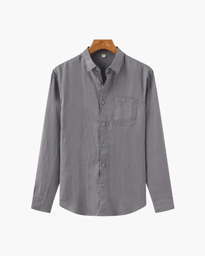 Lorenzo - Linen Shirt by Ares Milano