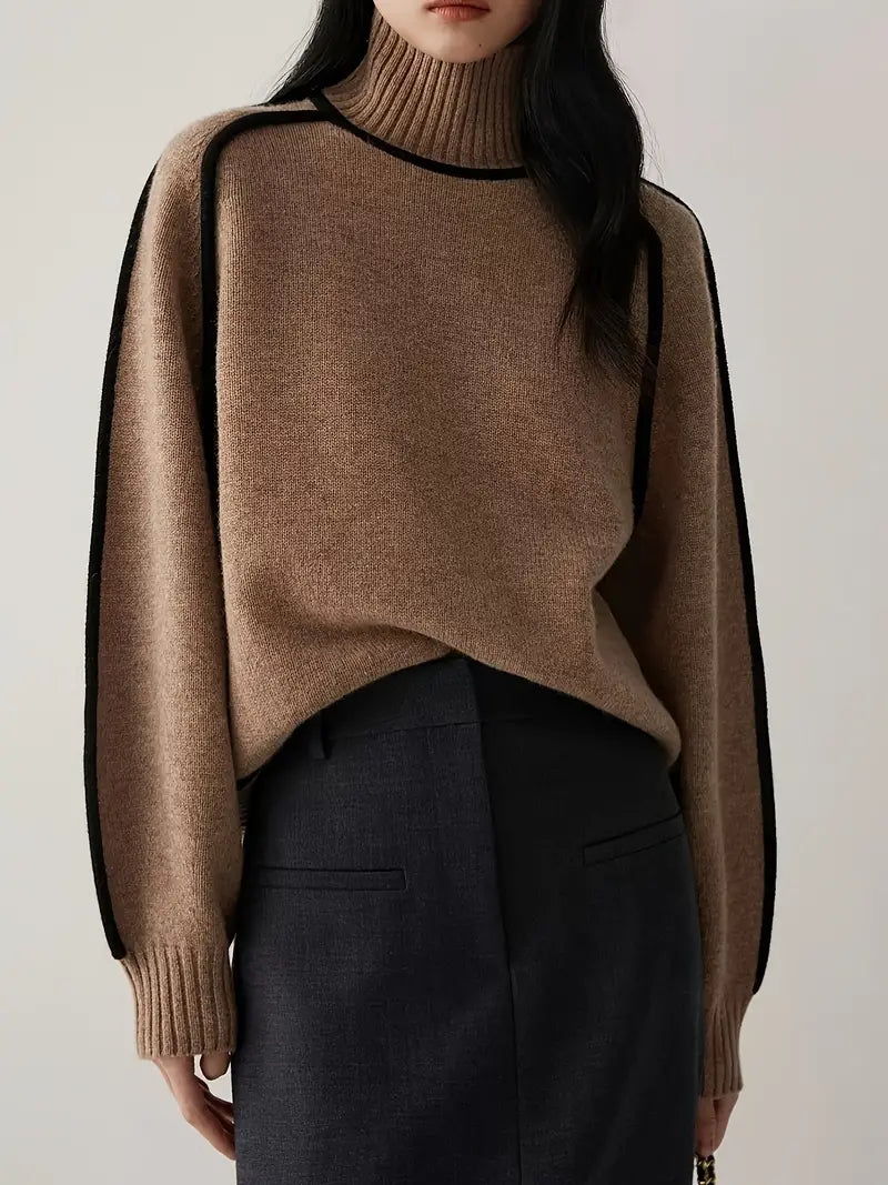 Viviana - Wool Turtleneck by Ares Milano