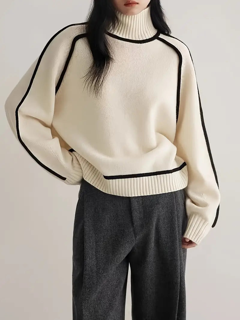 Viviana - Wool Turtleneck by Ares Milano