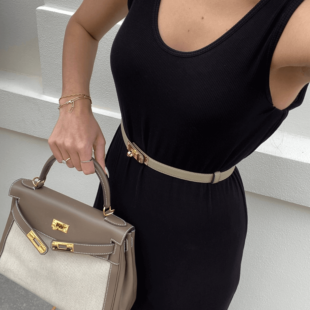 Francesco - Leather Belt by Ares Milano