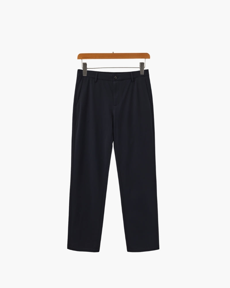 Orlando - 60% Wool Blend Trousers by Ares Milano