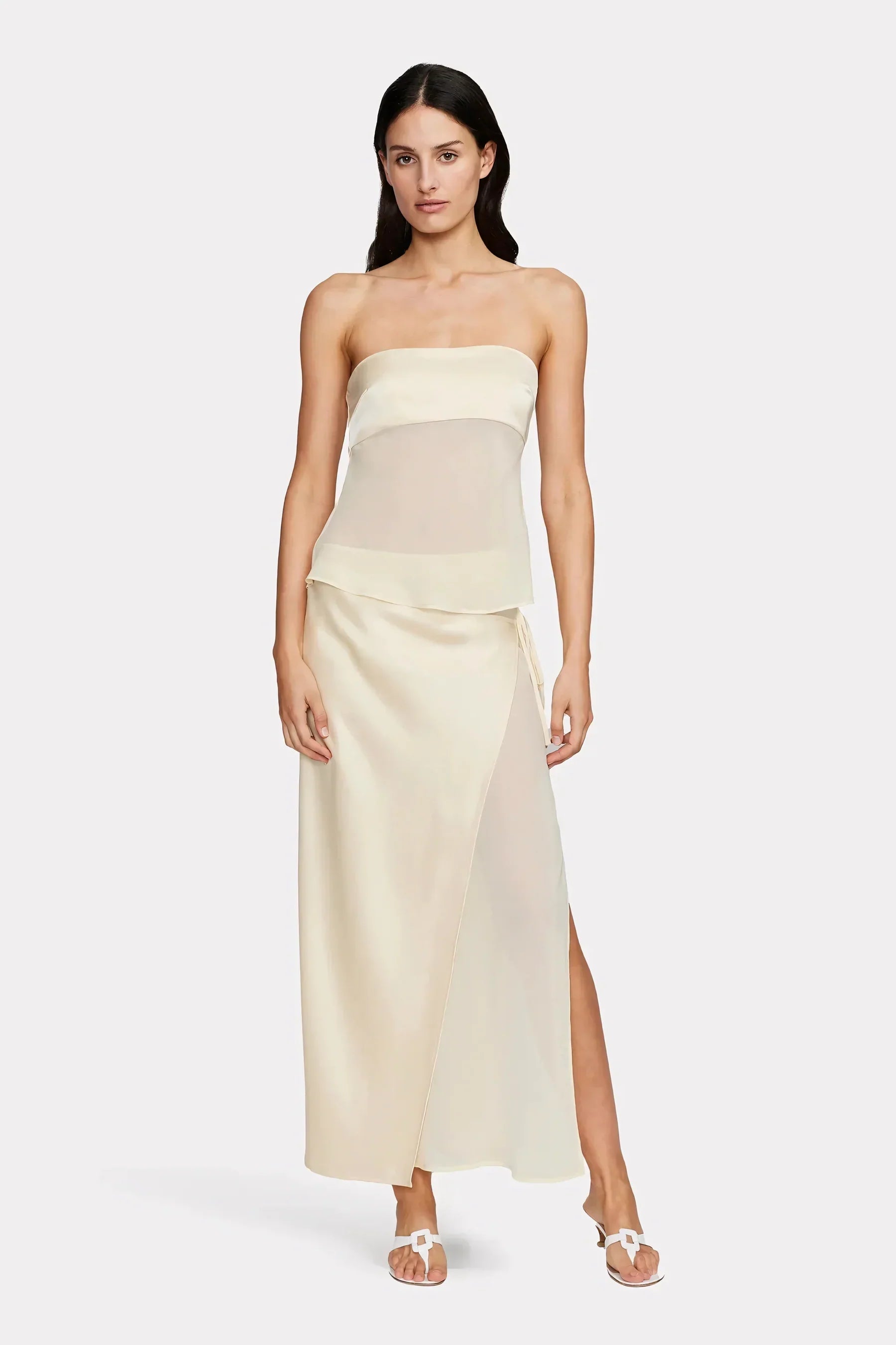 Ofelia - Piavetta Maxi Dress Silk by Ares Milano
