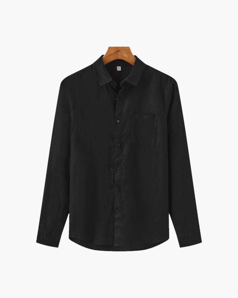 Lorenzo - Linen Shirt by Ares Milano