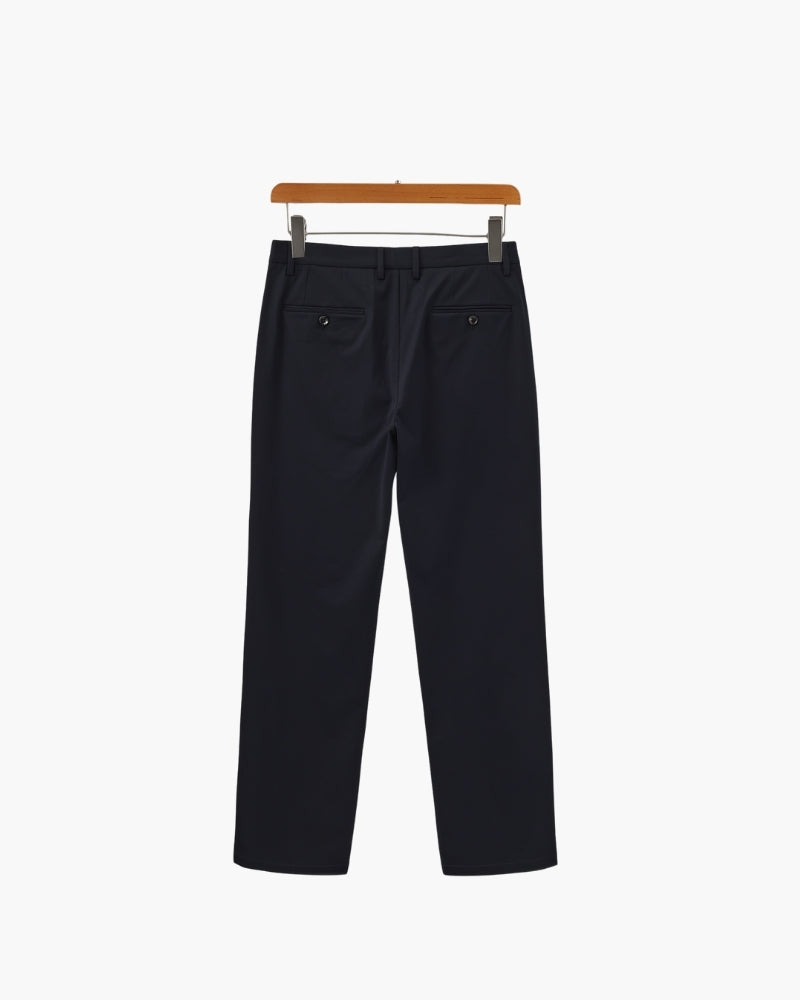 Orlando - 60% Wool Blend Trousers by Ares Milano