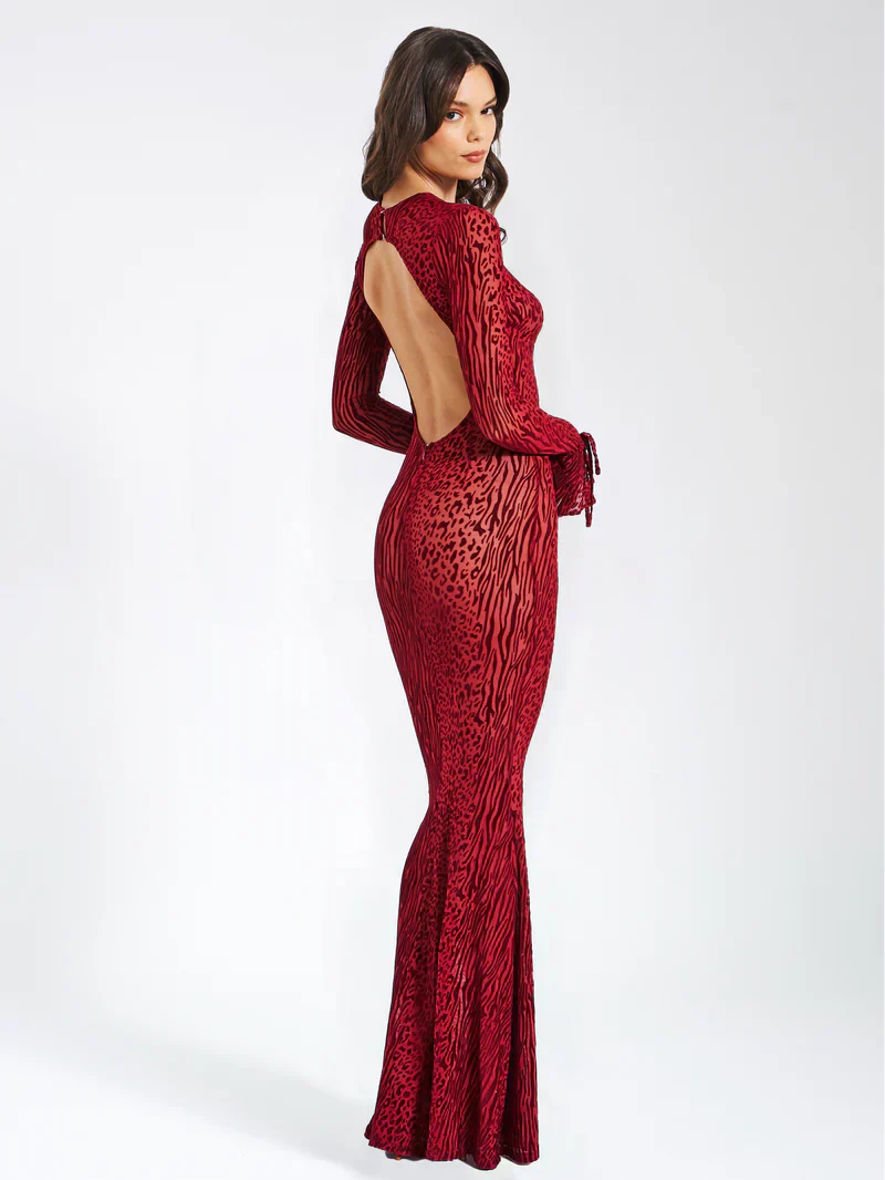 Bettina - Velvet Gown by Ares Milano