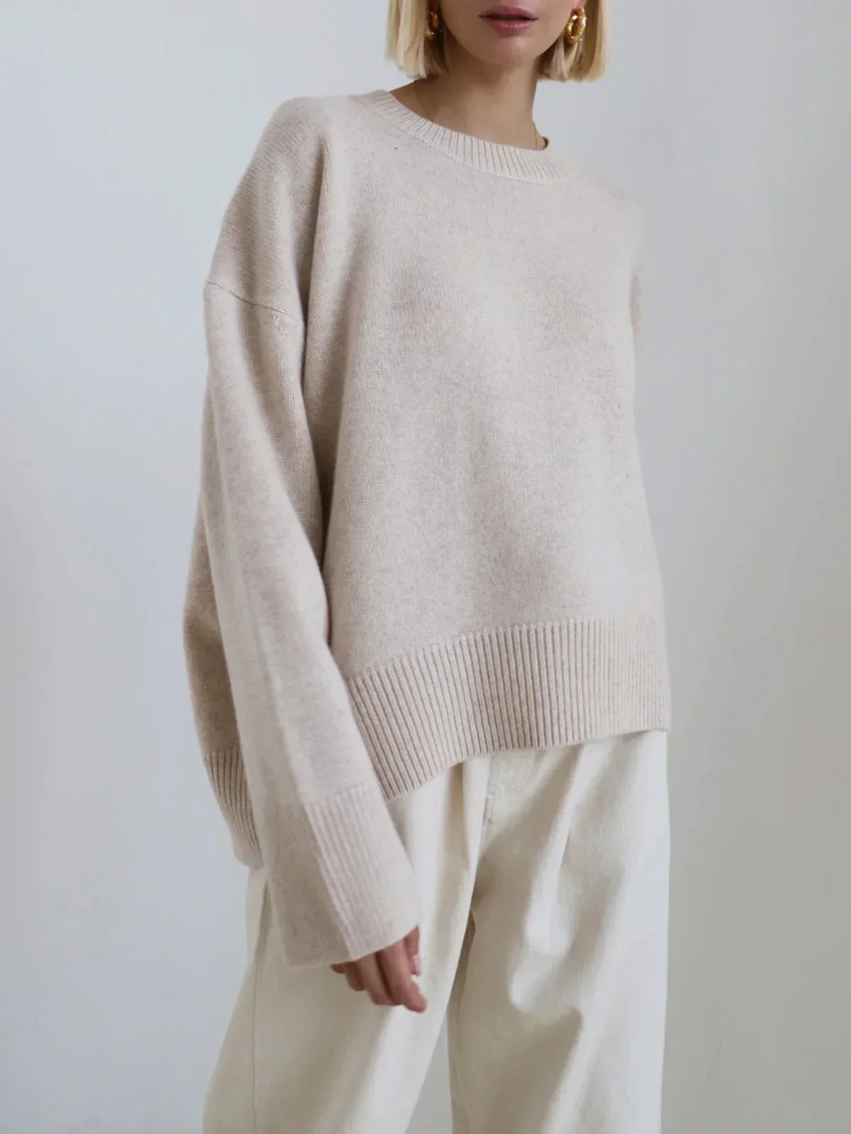 Vita - Cozy Wool Sweater by Ares Milano