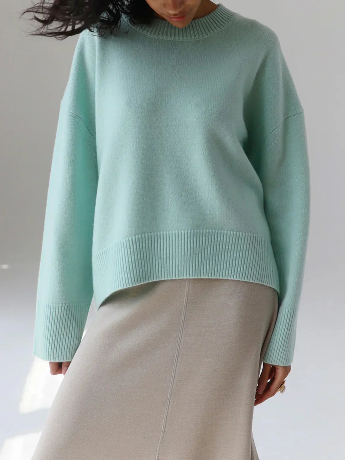 Vita - Cozy Wool Sweater by Ares Milano