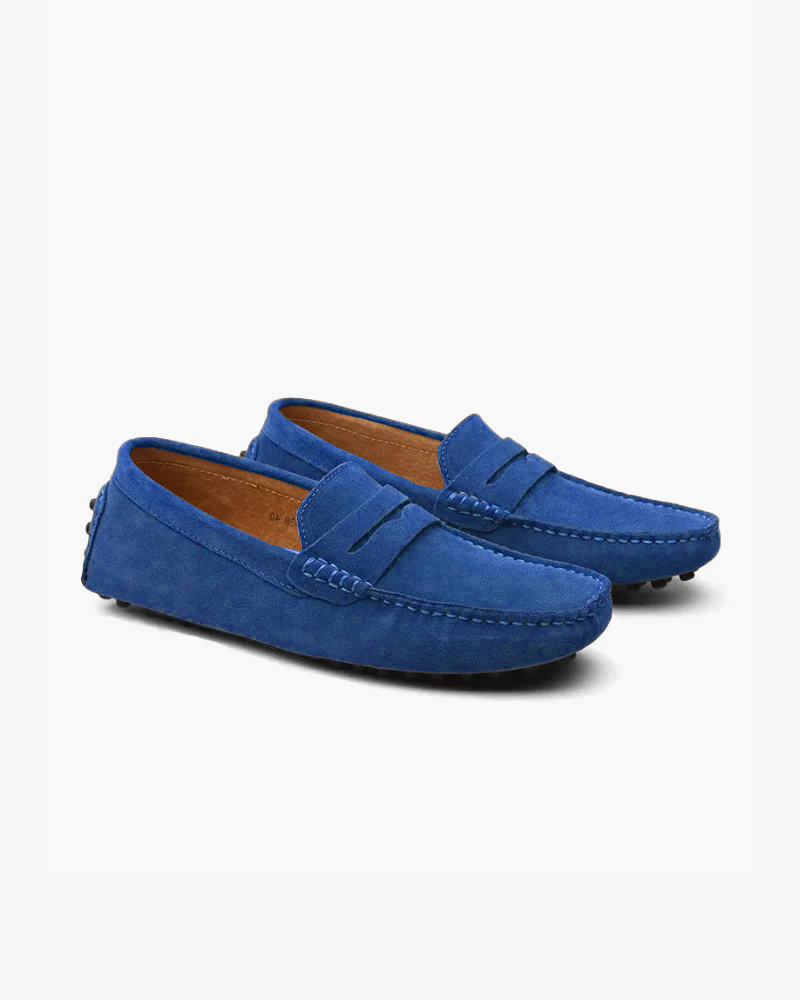 Silvano - Suede Driver Loafers by Ares Milano
