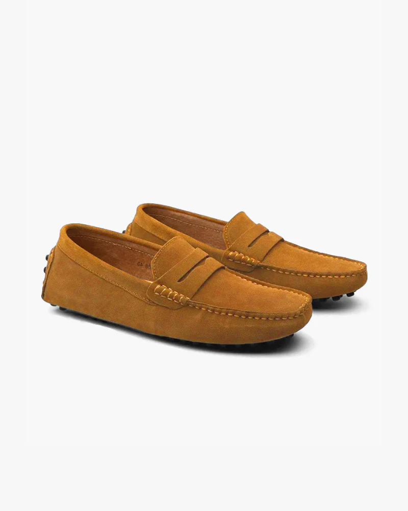 Silvano - Suede Driver Loafers by Ares Milano