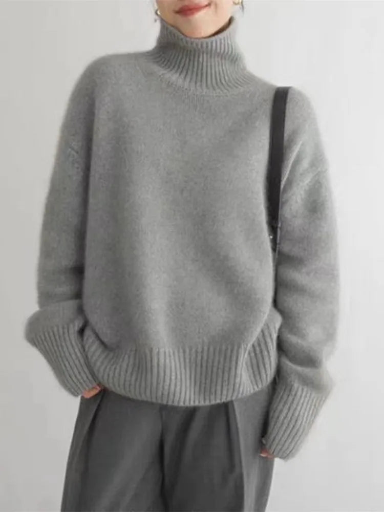 Zefira - Turtleneck Sweater by Ares Milano