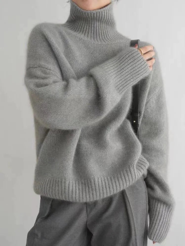 Zefira - Turtleneck Sweater by Ares Milano