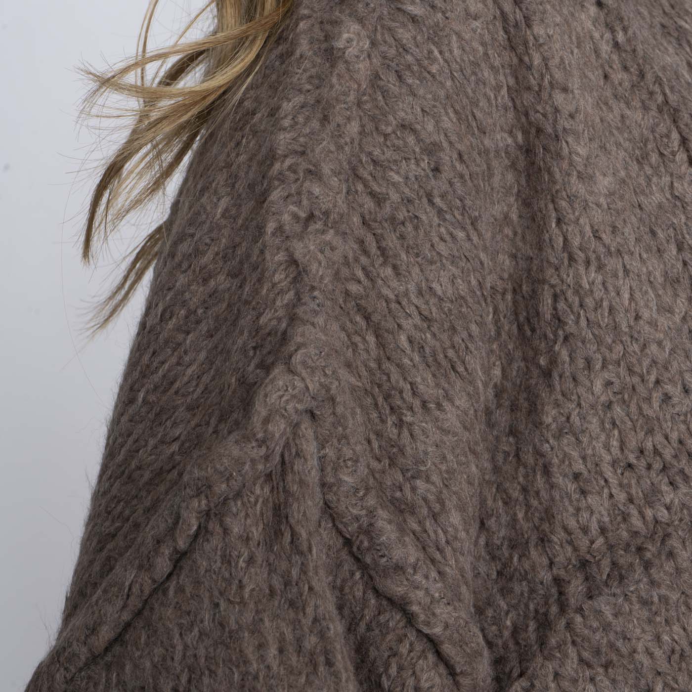 Zenaida - Layered Knit Turtleneck by Ares Milano