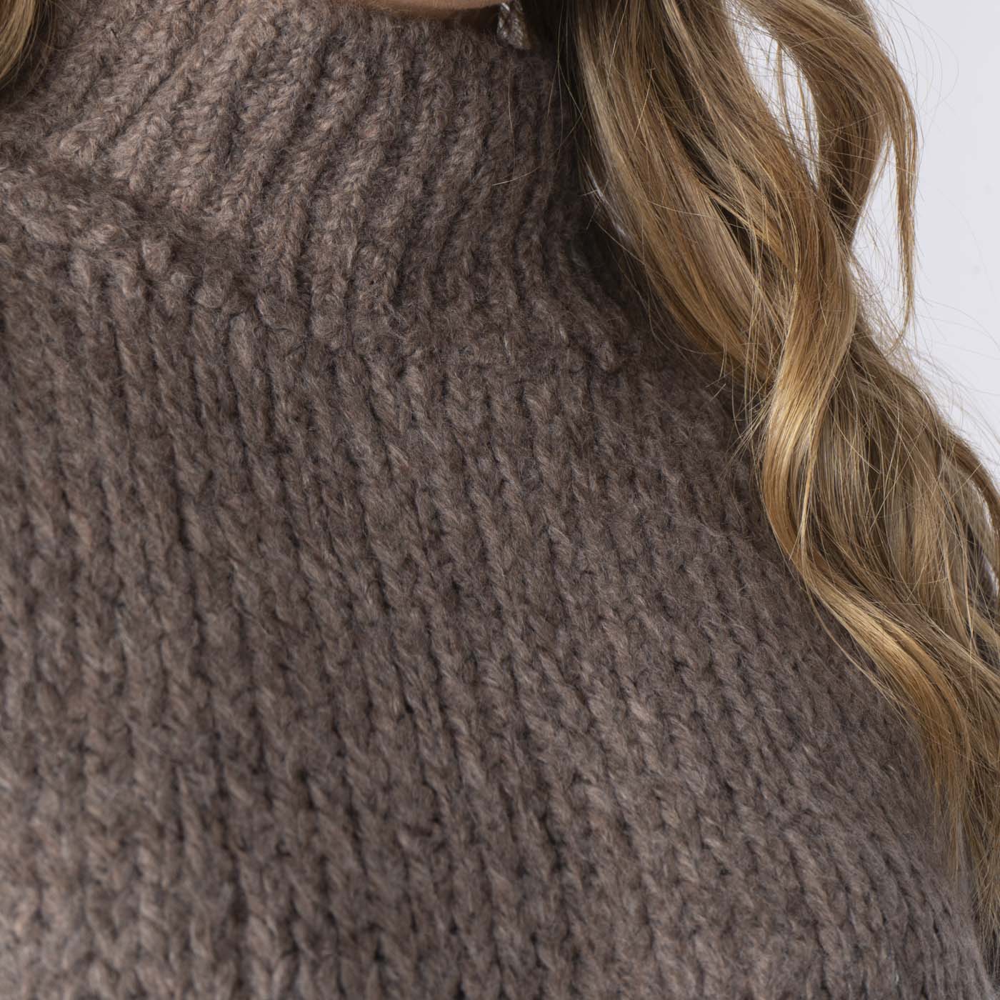 Zenaida - Layered Knit Turtleneck by Ares Milano