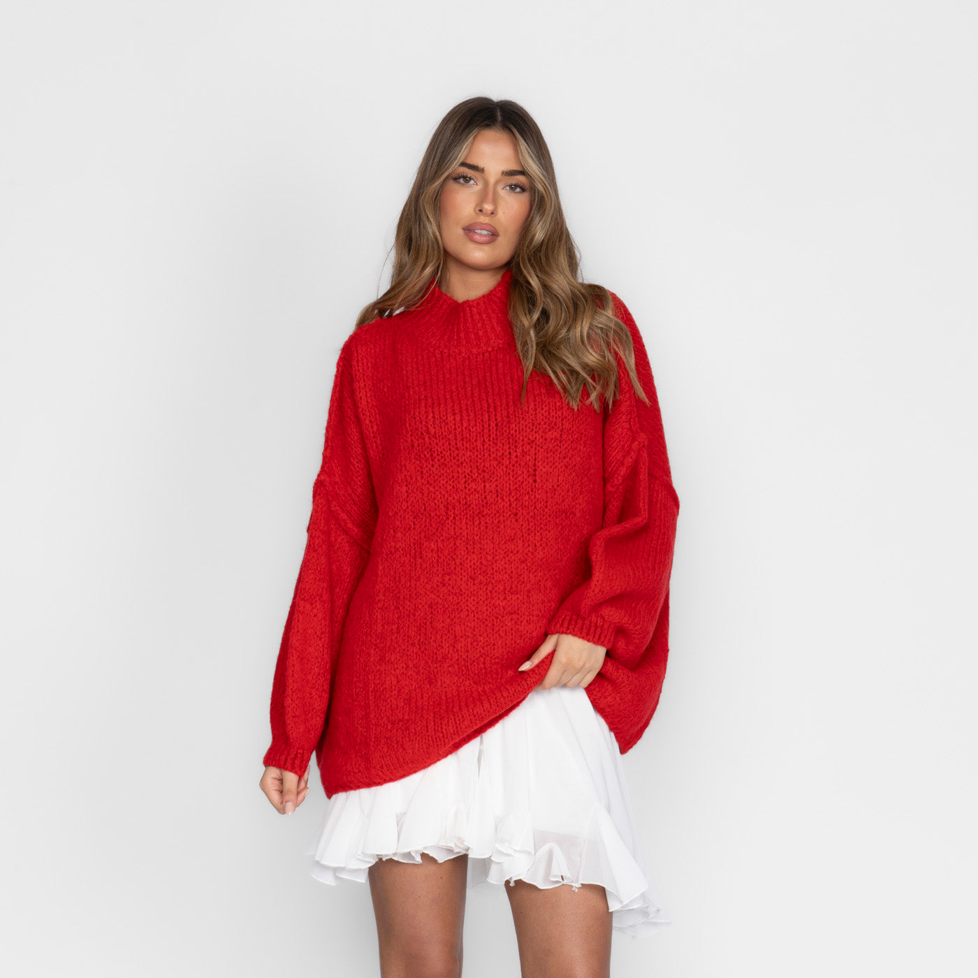 Zenaida - Layered Knit Turtleneck by Ares Milano