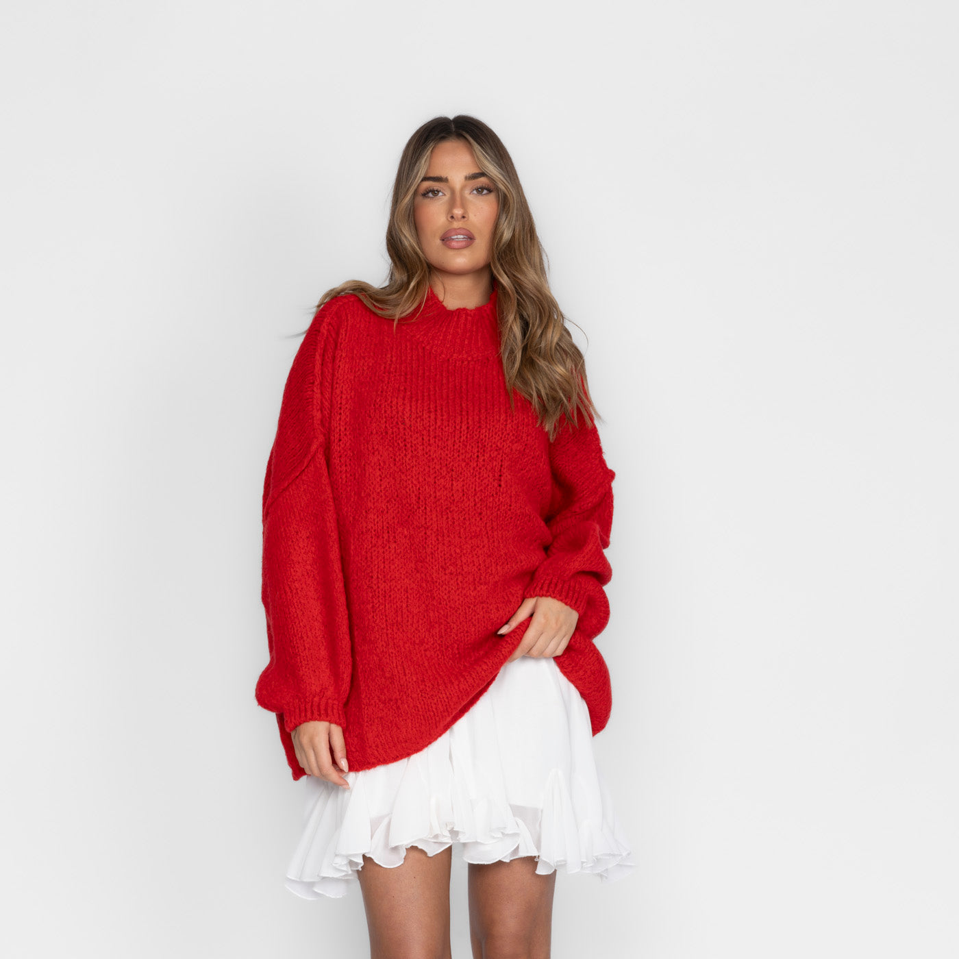 Zenaida - Layered Knit Turtleneck by Ares Milano