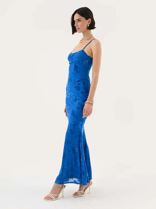 Persida - Silk Maxi Dress by Ares Milano