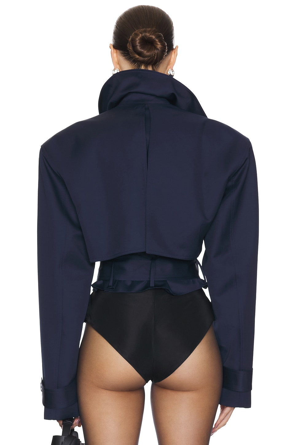 Ardelia - Wool Trench Coat by Ares Milano