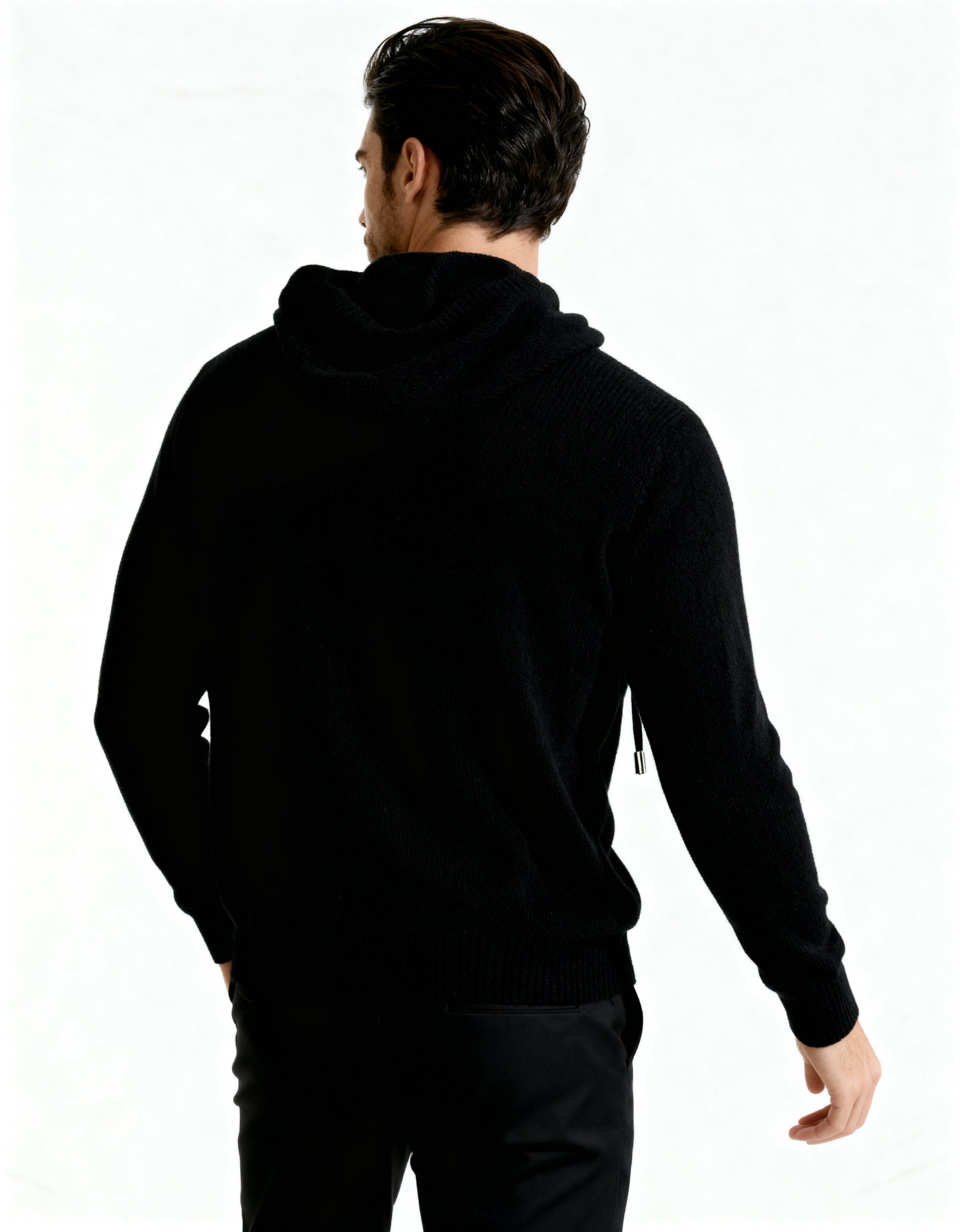 Enrico - Cashmere Hoodie by Ares Milano