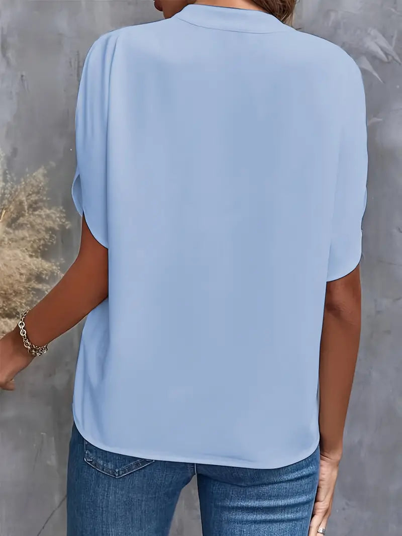 Wanda - Breezy Chiffon Top Summer Days by Ares Milano