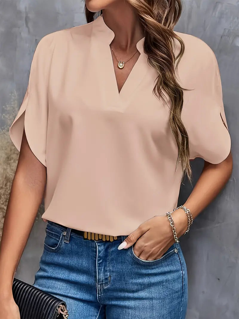 Wanda - Breezy Chiffon Top Summer Days by Ares Milano