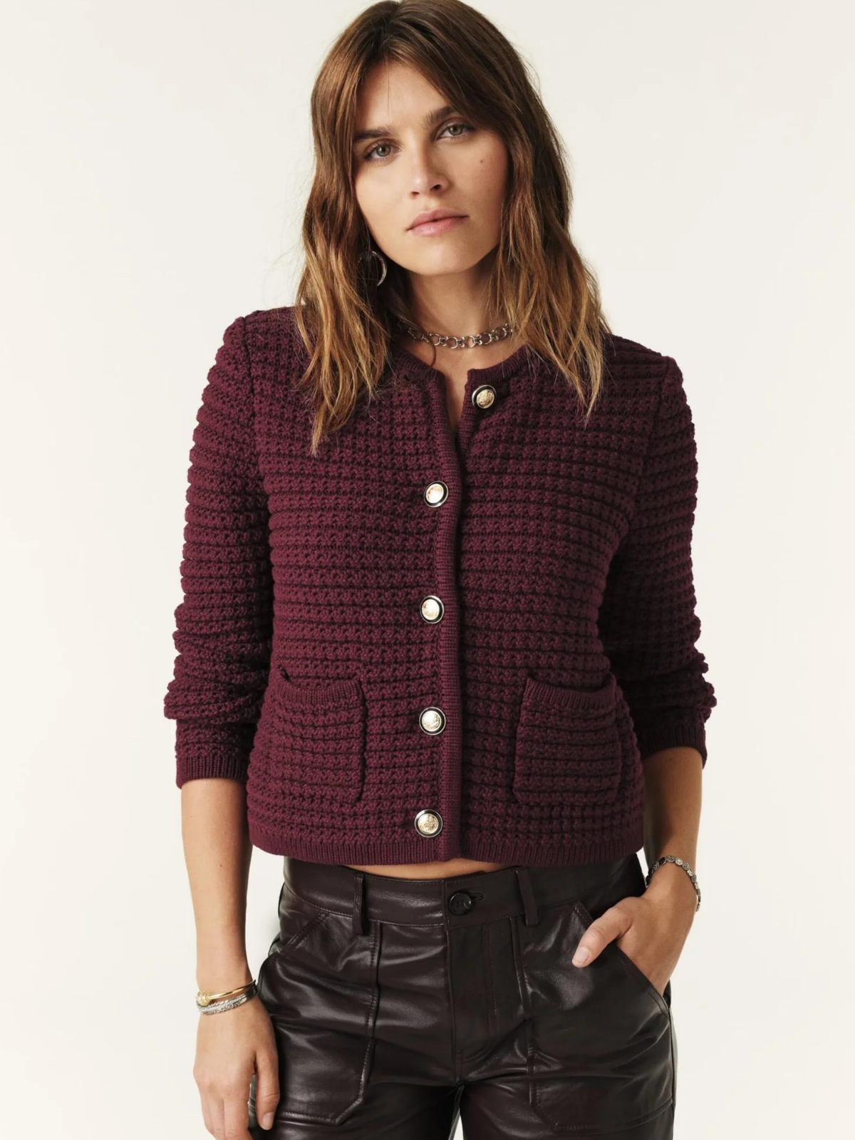 Ulrica - Knitted Cardigan by Ares Milano