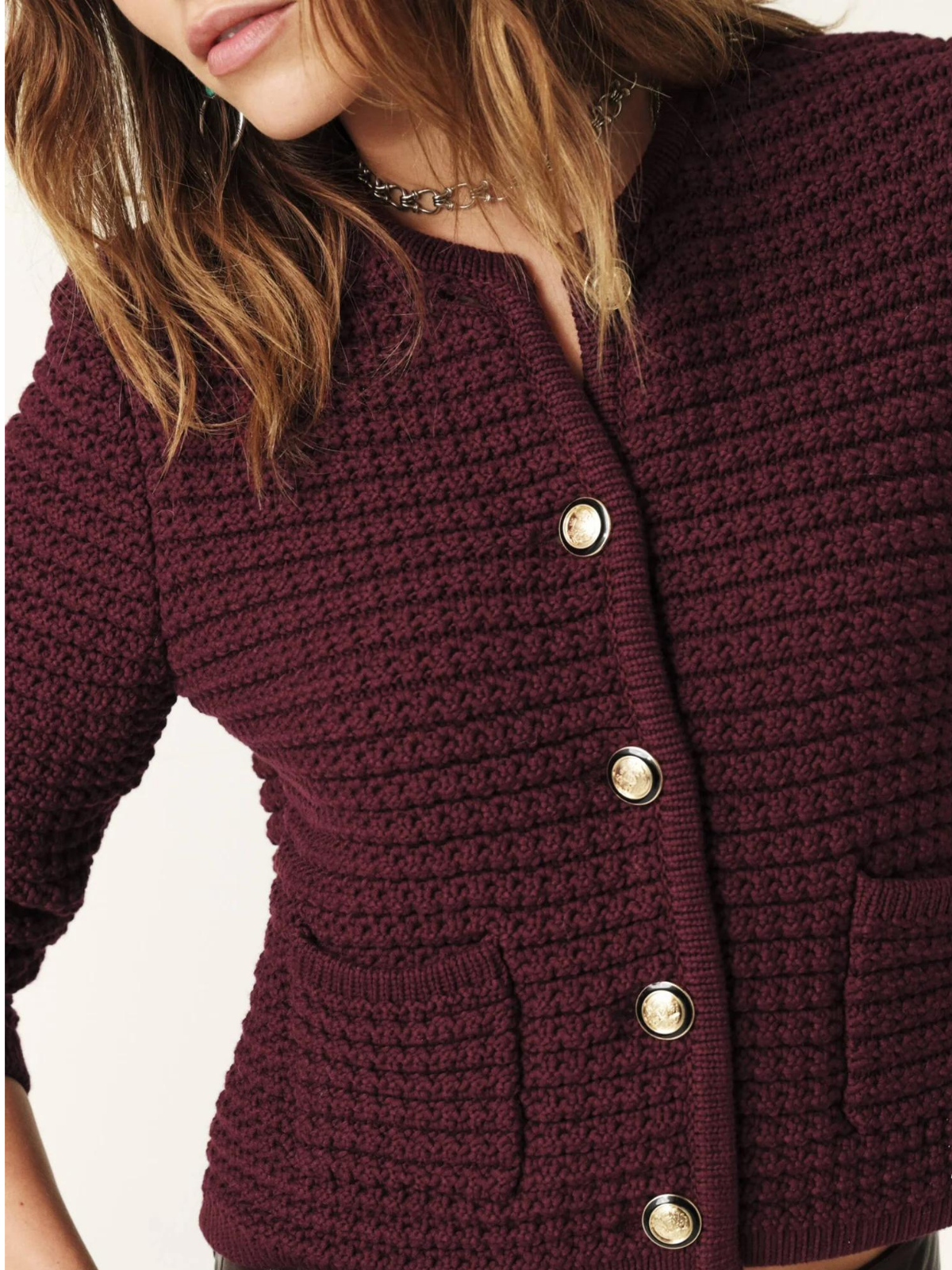 Ulrica - Knitted Cardigan by Ares Milano
