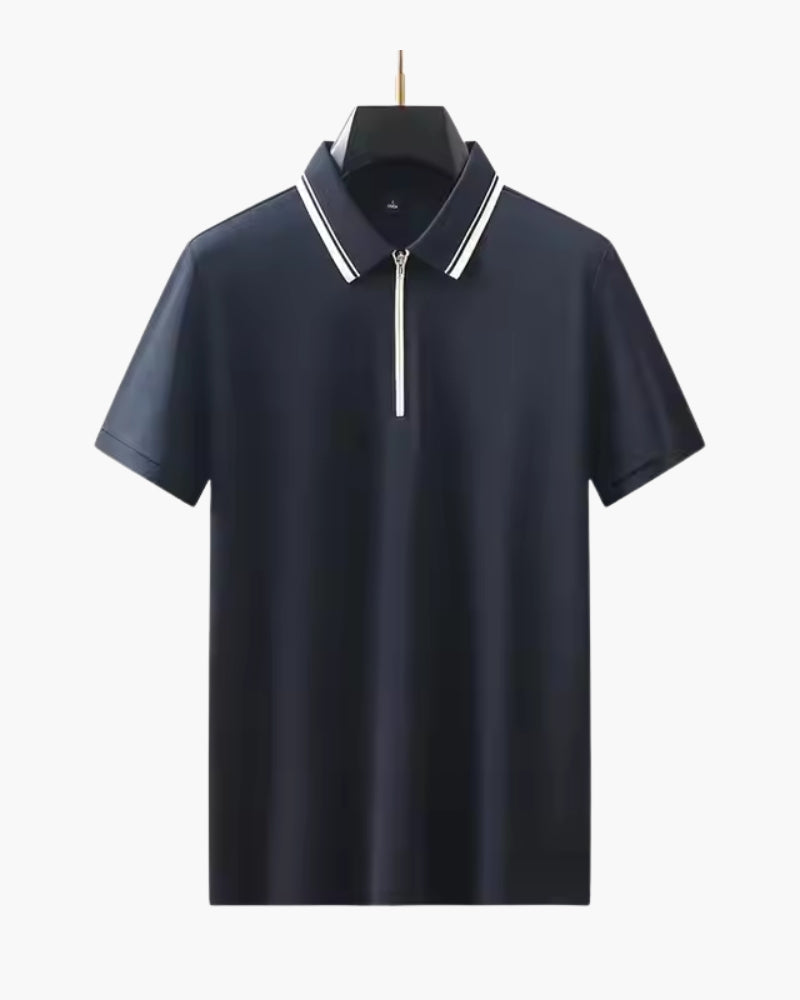 Vincenzo - Ridgeway Zip Polo Modern by Ares Milano