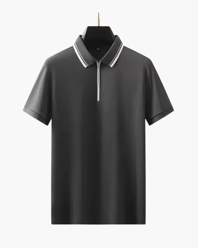Vincenzo - Ridgeway Zip Polo Modern by Ares Milano