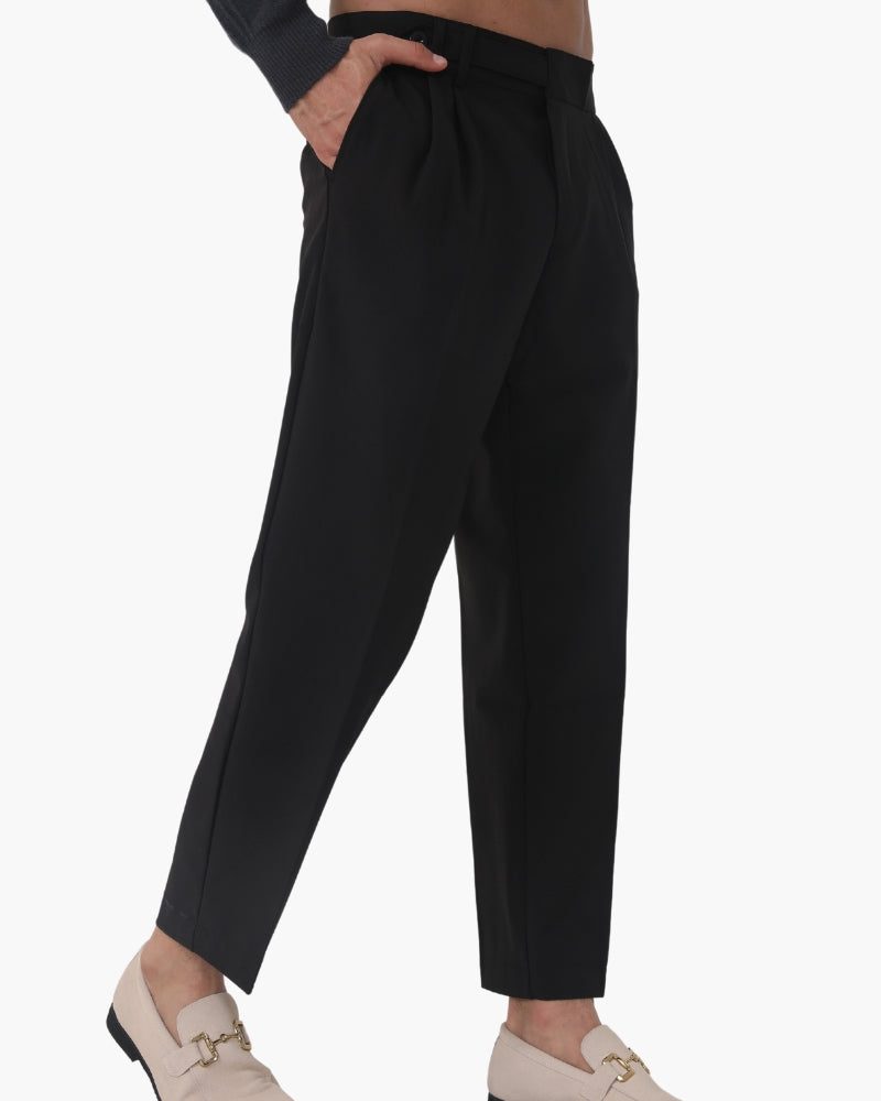 Raimondo - Paris High Waist Pantalon 70% Wool by Ares Milano