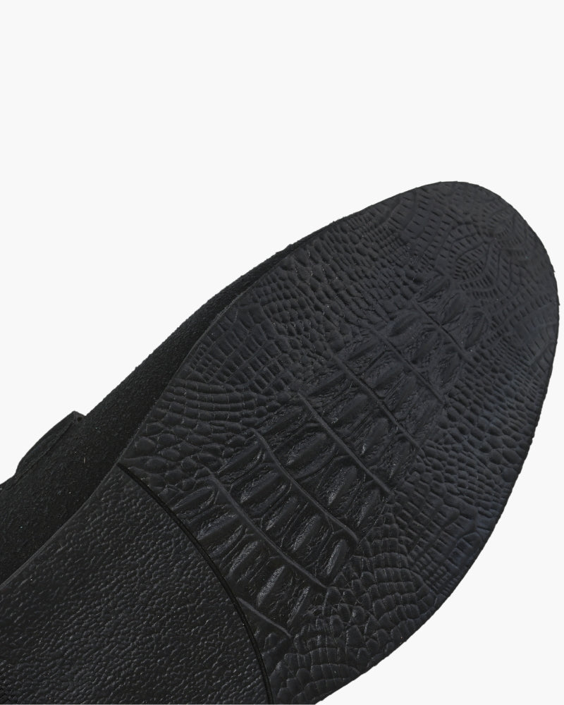 Dorian - Calf Suede Slip Ons Luxe by Ares Milano