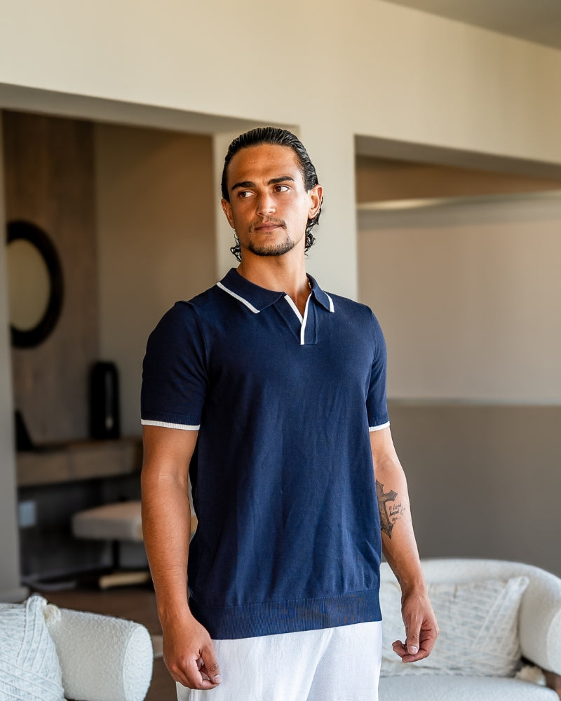 Valerio - Monaco Edge Polo Cotton by Ares Milano