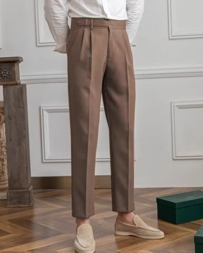 Raimondo - Paris High Waist Pantalon 70% Wool by Ares Milano