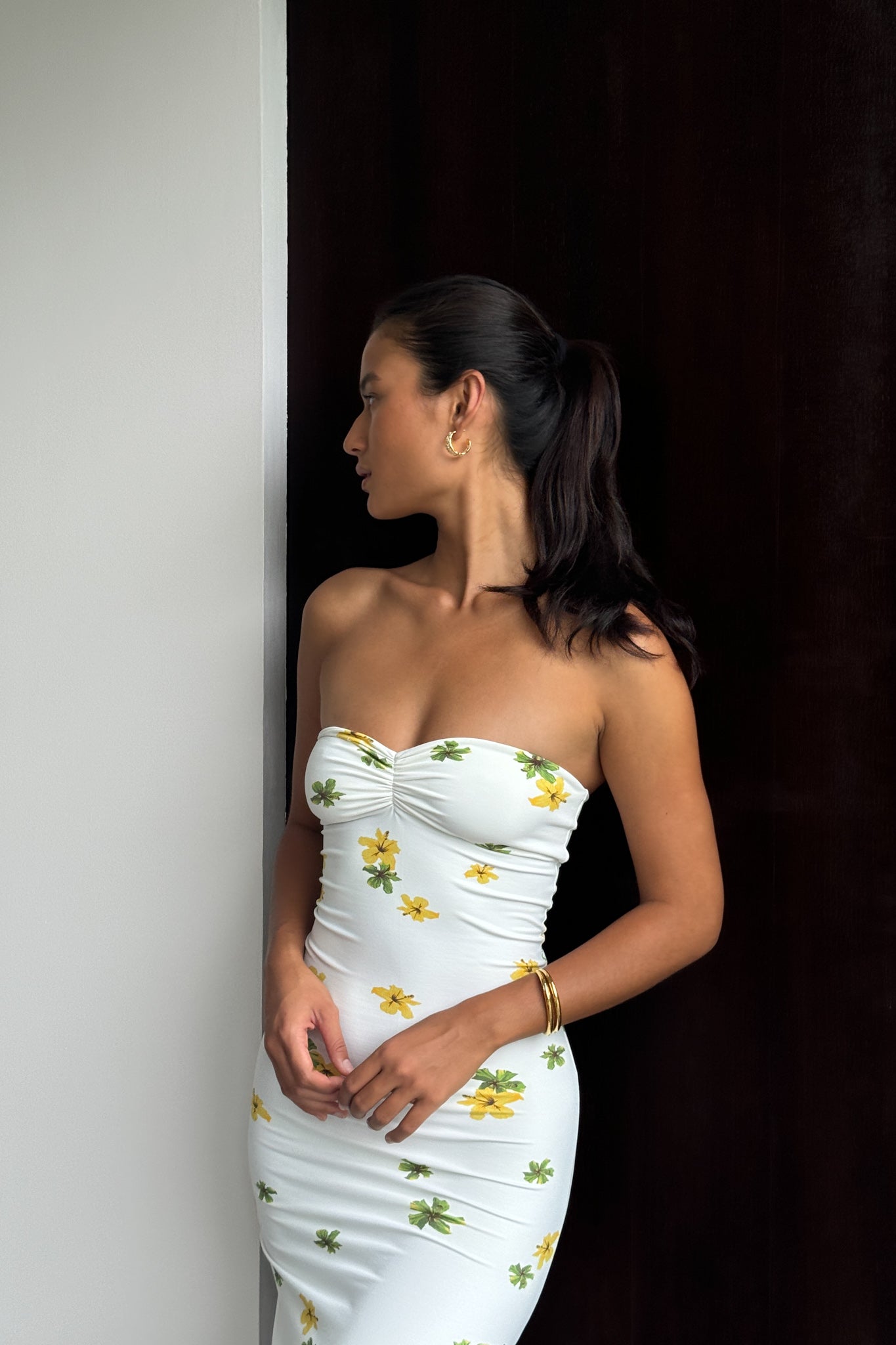 Flavia - Floral Maxi Dress Soft by Ares Milano