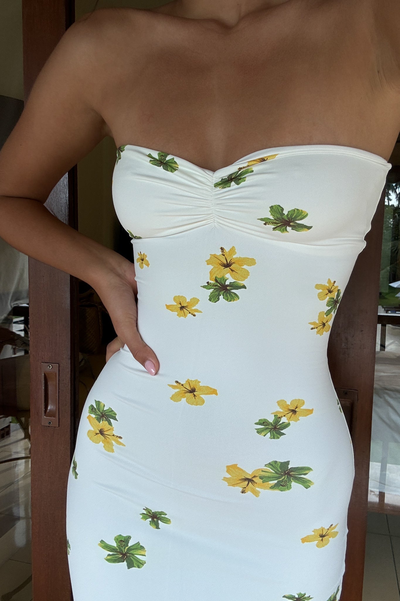 Flavia - Floral Maxi Dress Soft by Ares Milano