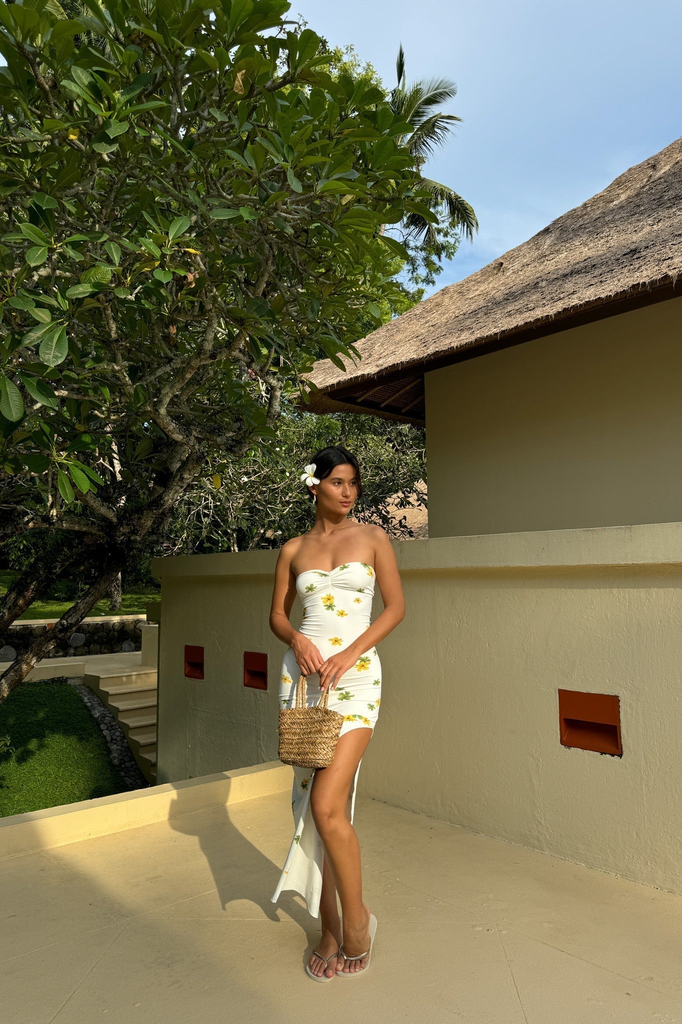 Flavia - Floral Maxi Dress Soft by Ares Milano