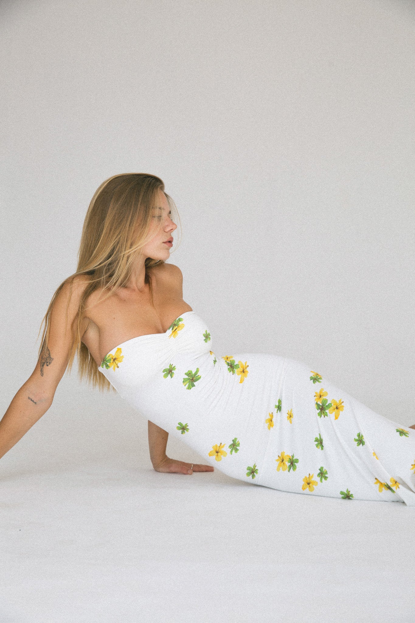 Flavia - Floral Maxi Dress Soft by Ares Milano