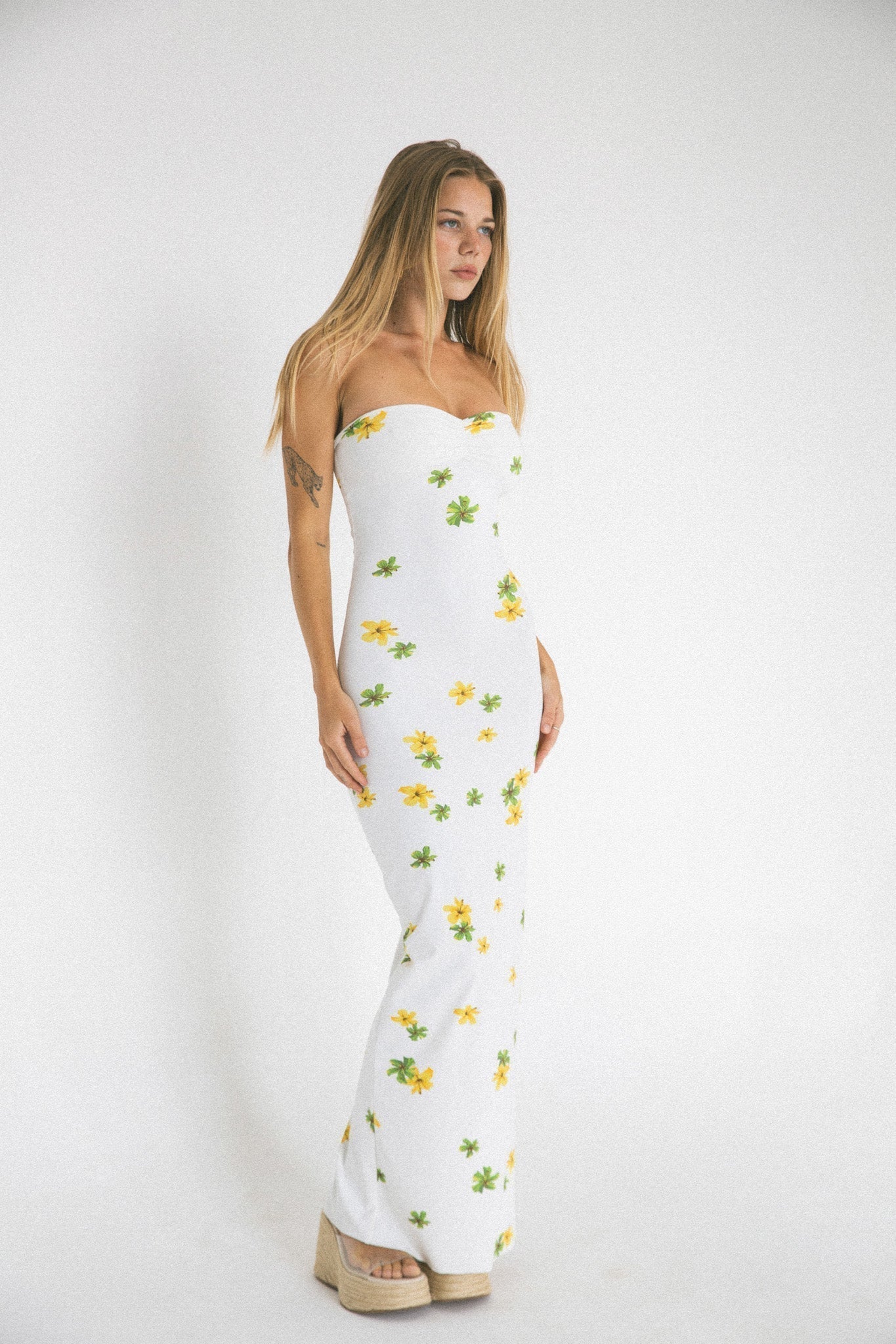 Flavia - Floral Maxi Dress Soft by Ares Milano